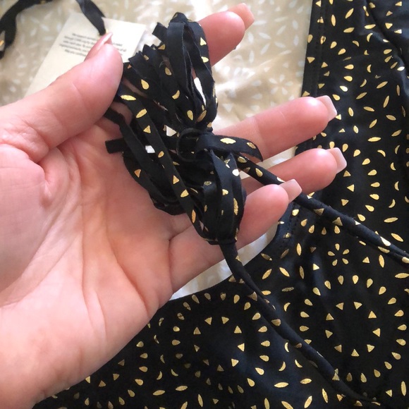 CLEOBELLA TURQUOISE black gold onepiece high neck - Picture 4 of 8